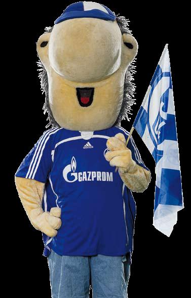Erwin - Maskottchen des FC Schalke 04